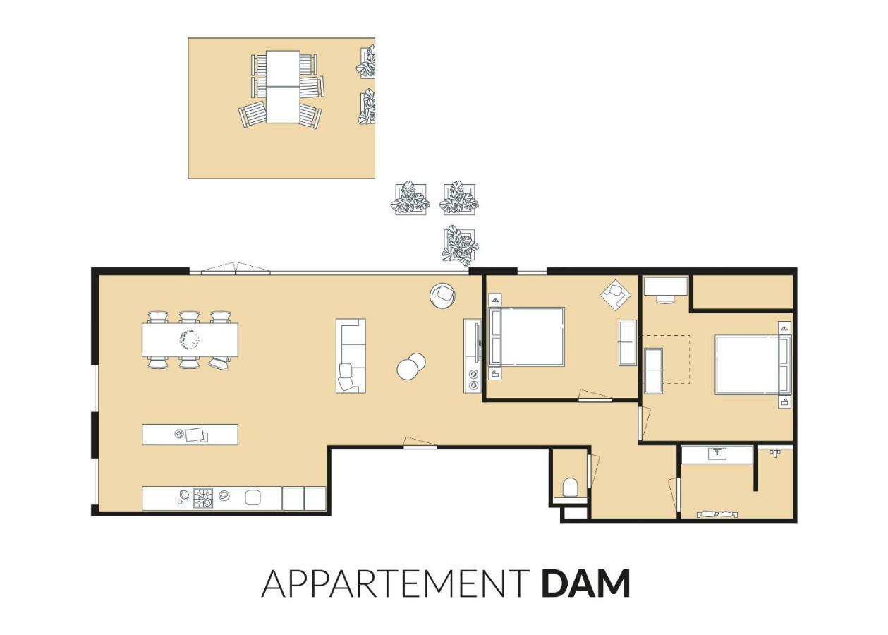 Dock Hotel Stellendam Dış mekan fotoğraf